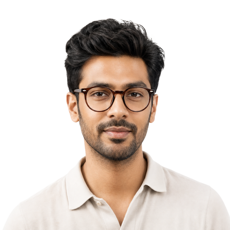 OS Gladiator 28010 – Round Full-Rim Prescription Eyeglasses-zoom-