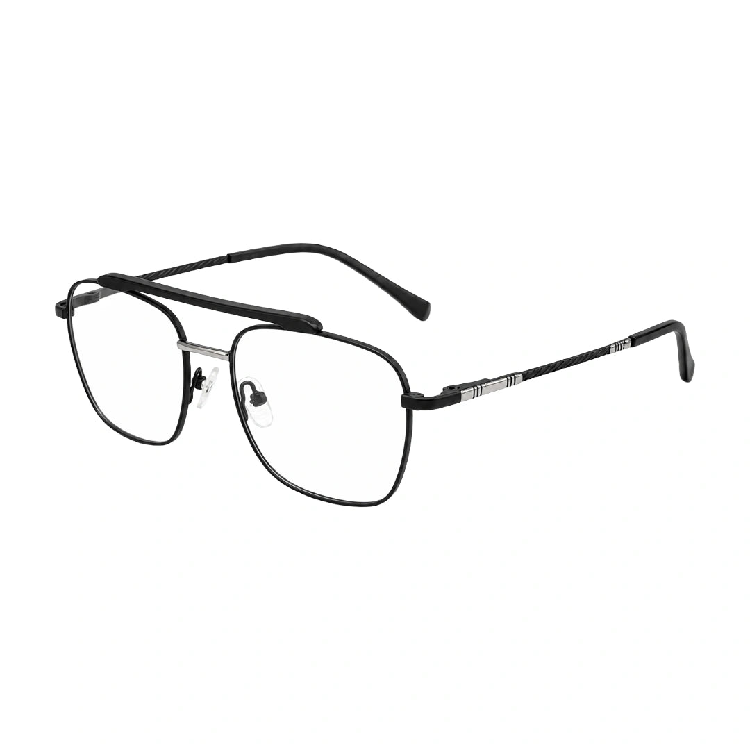 OS Gladiator 10004 | Premium Square Navigator Optical Frame-11