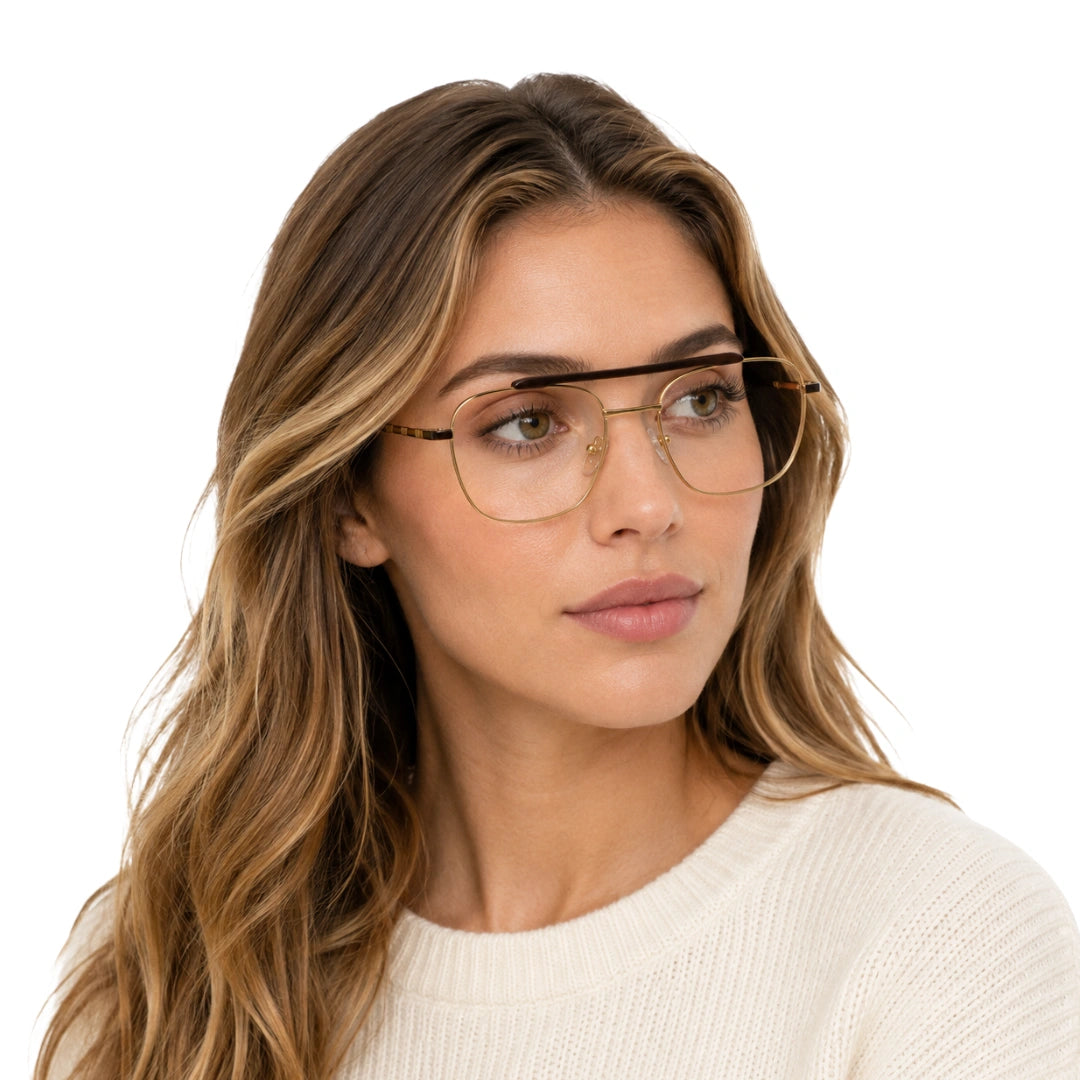 OS Gladiator 10004 | Premium Square Navigator Optical Frame-6