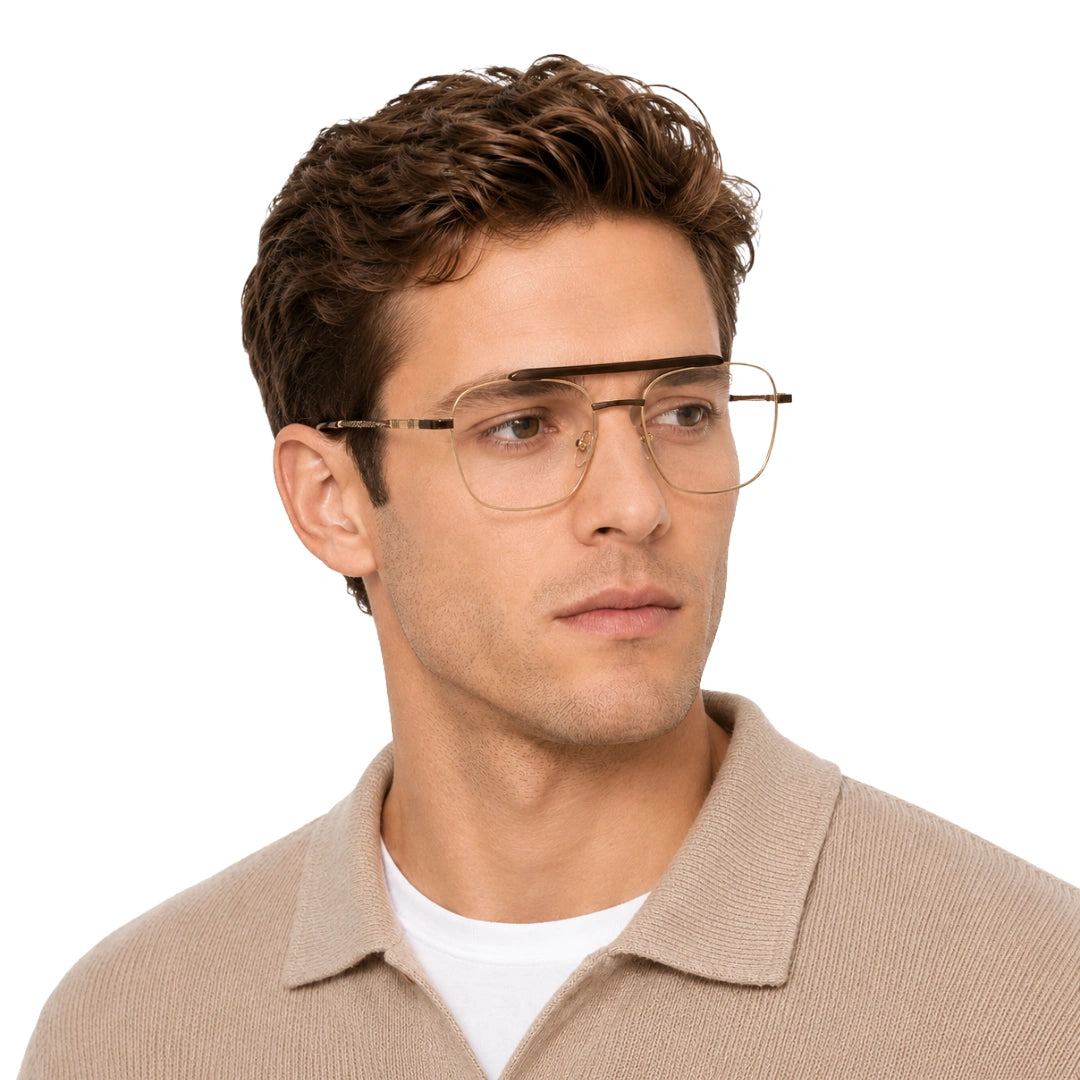OS Gladiator 10004 | Premium Square Navigator Optical Frame-zoom-7