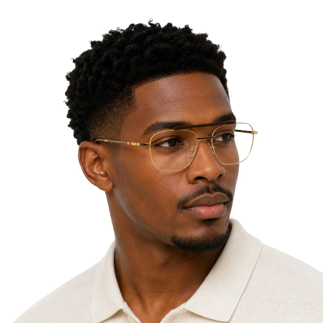 OS Gladiator 10004 | Premium Square Navigator Optical Frame-9