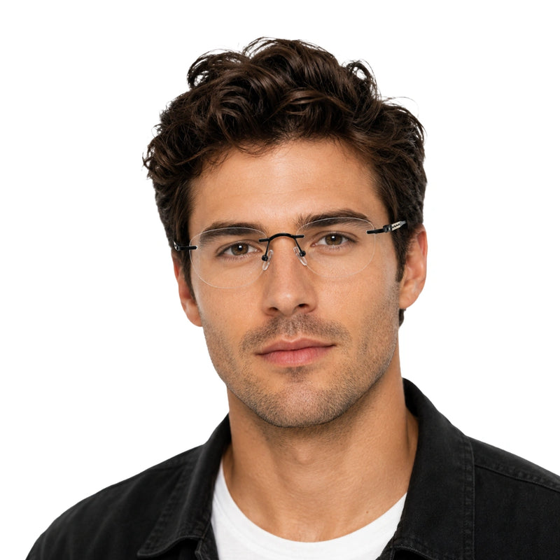 OS Gladiator GL10015 | Classic Rimless Everyday Eyeglasses-zoom-