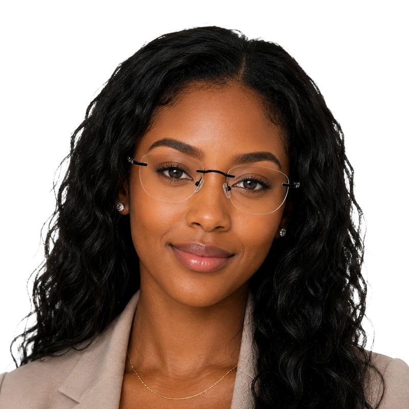 OS Gladiator GL10015 | Classic Rimless Everyday Eyeglasses-zoom-