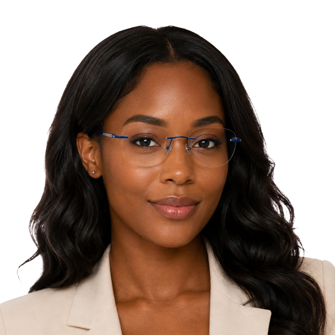 OS Gladiator GL10015 | Classic Rimless Everyday Eyeglasses-15