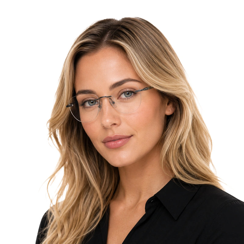 OS Gladiator GL10015 | Classic Rimless Everyday Eyeglasses-zoom-
