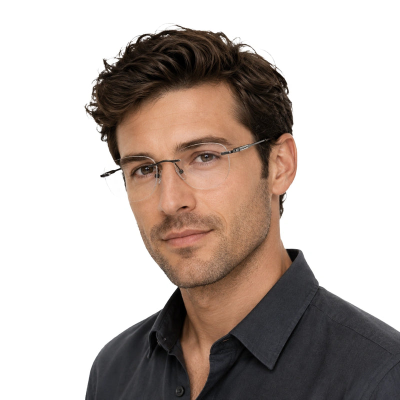 OS Gladiator GL10015 | Classic Rimless Everyday Eyeglasses-zoom-