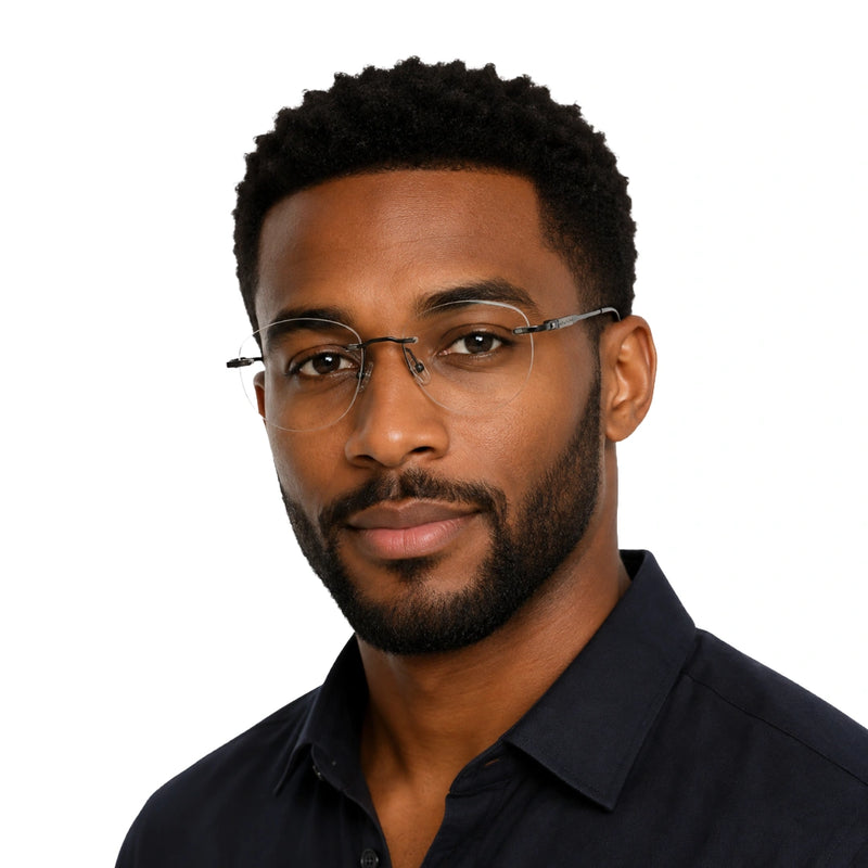 OS Gladiator GL10015 | Classic Rimless Everyday Eyeglasses-zoom-