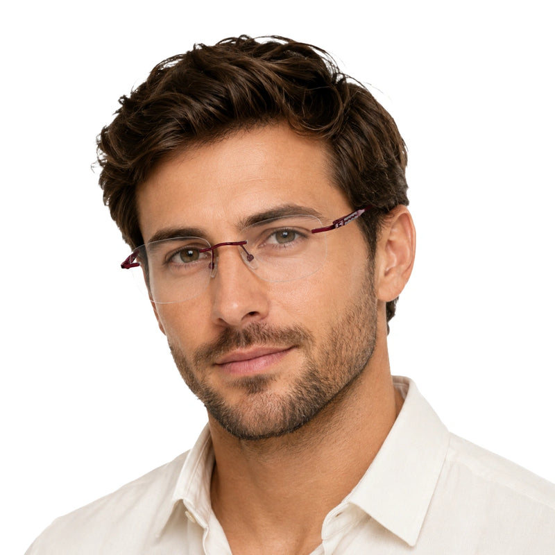 OS Gladiator GL10015 | Classic Rimless Everyday Eyeglasses-zoom-
