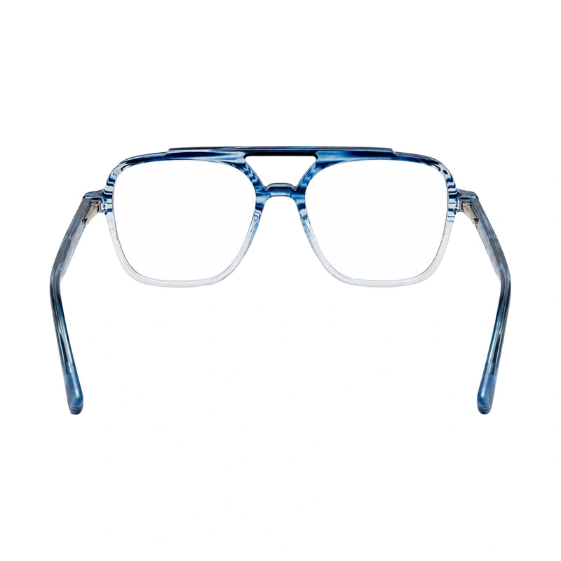 OS Gladiator 28002 | Double Bridge Square Aviator Prescription Eyeglasses-zoom-