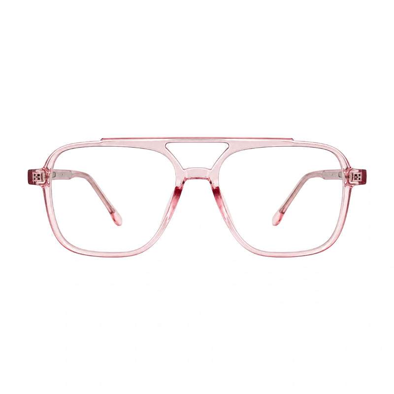 OS Gladiator 28002 | Double Bridge Square Aviator Prescription Eyeglasses-zoom-