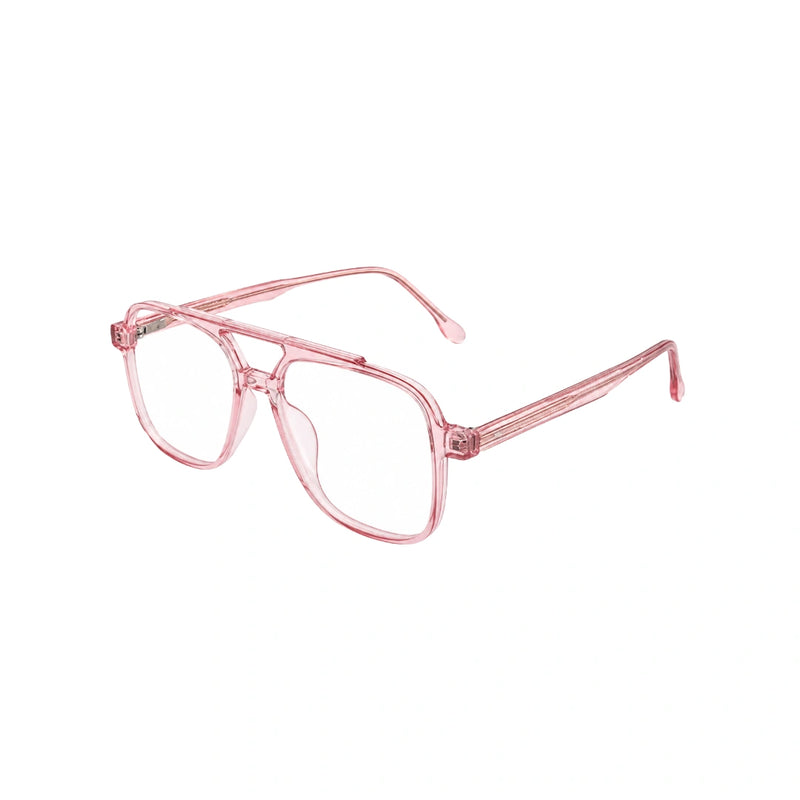 OS Gladiator 28002 | Double Bridge Square Aviator Prescription Eyeglasses-zoom-