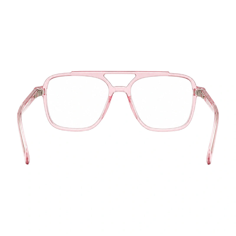 OS Gladiator 28002 | Double Bridge Square Aviator Prescription Eyeglasses-zoom-