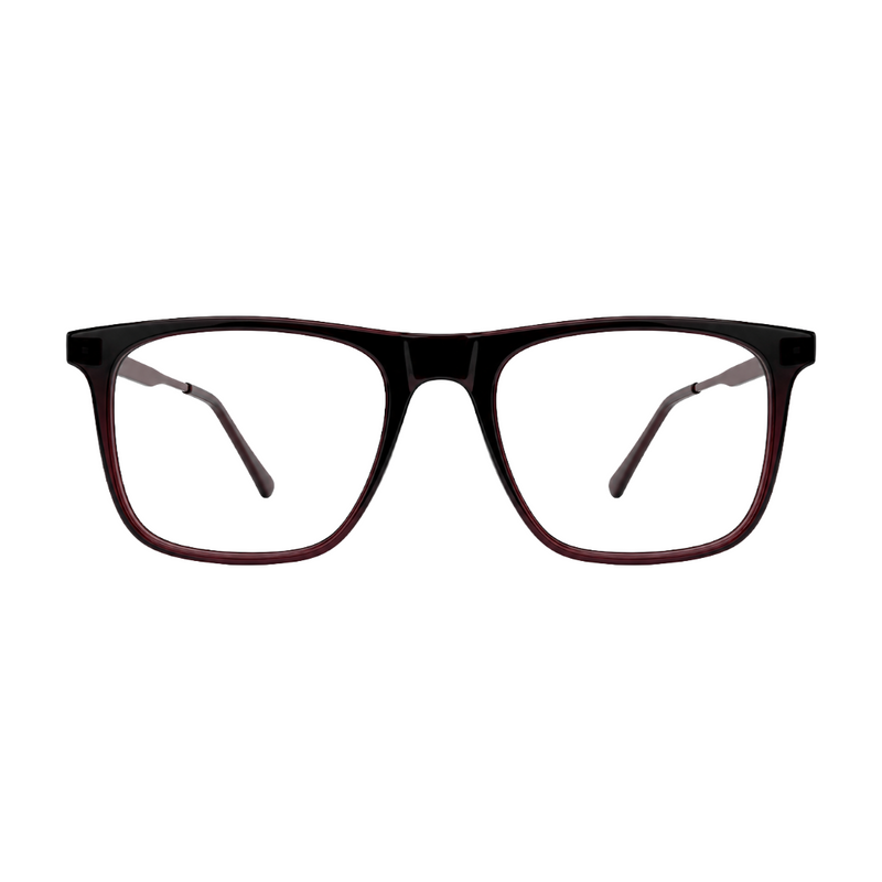 OS HUNTER 66911 – Rectangle Metal Temple Prescription Eyeglasses-zoom-