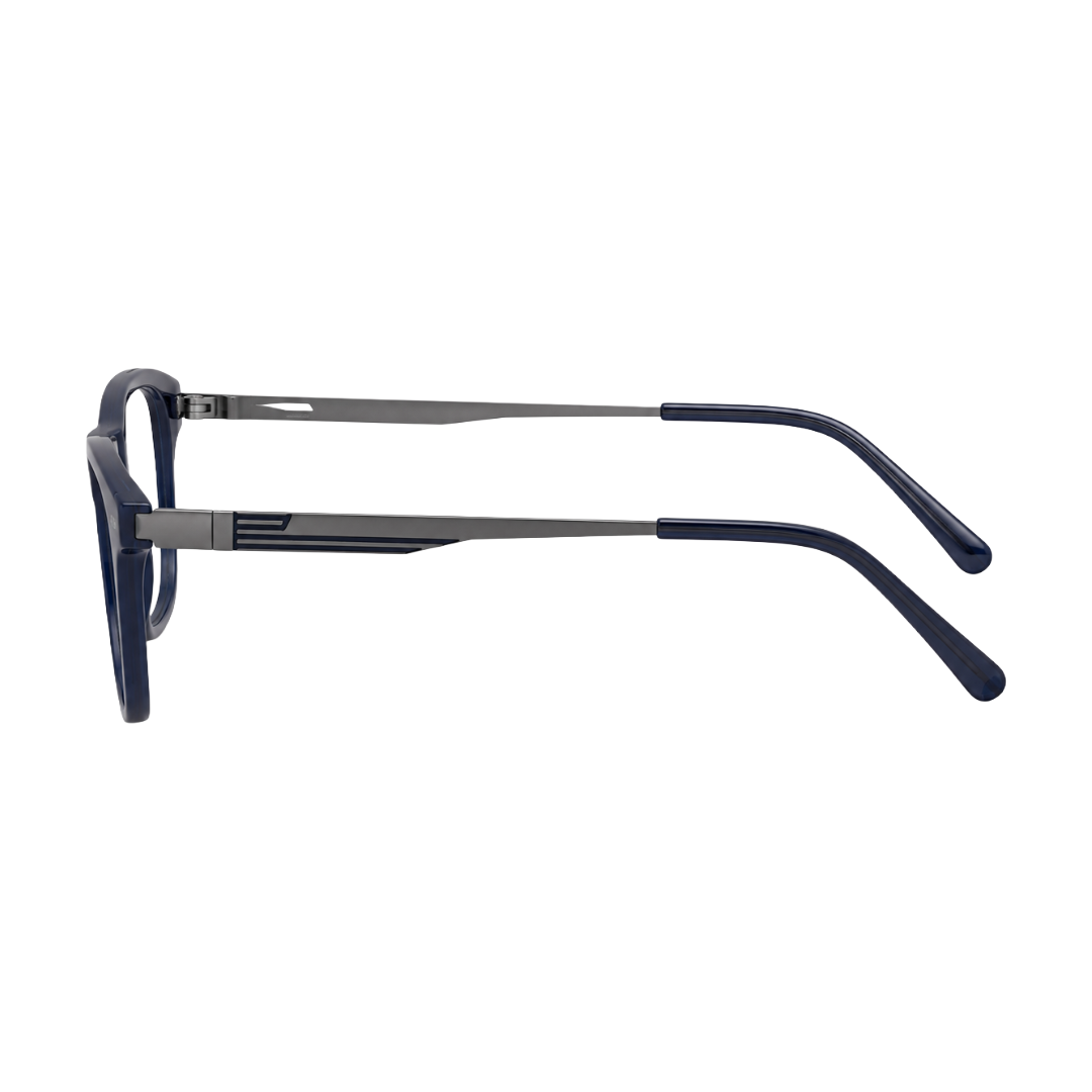 OS HUNTER 66911 – Rectangle Metal Temple Prescription Eyeglasses-zoom-58