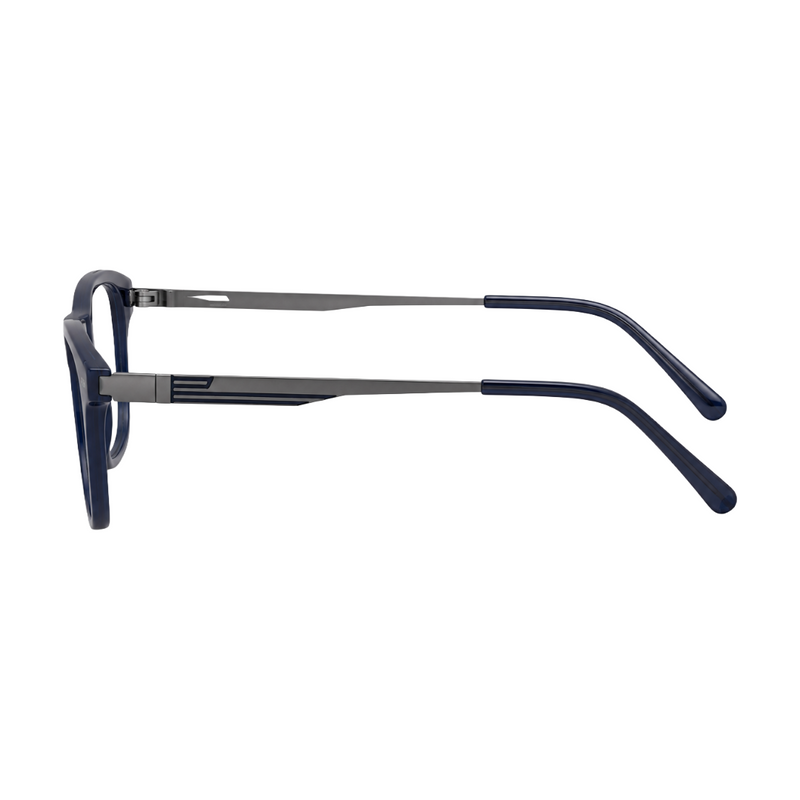 OS HUNTER 66911 – Rectangle Metal Temple Prescription Eyeglasses-zoom-