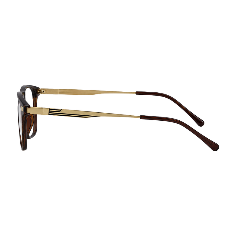 OS HUNTER 66911 – Rectangle Metal Temple Prescription Eyeglasses-zoom-