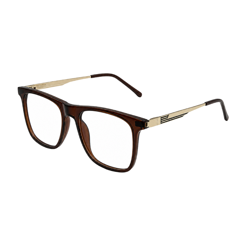 OS HUNTER 66911 – Rectangle Metal Temple Prescription Eyeglasses-zoom-