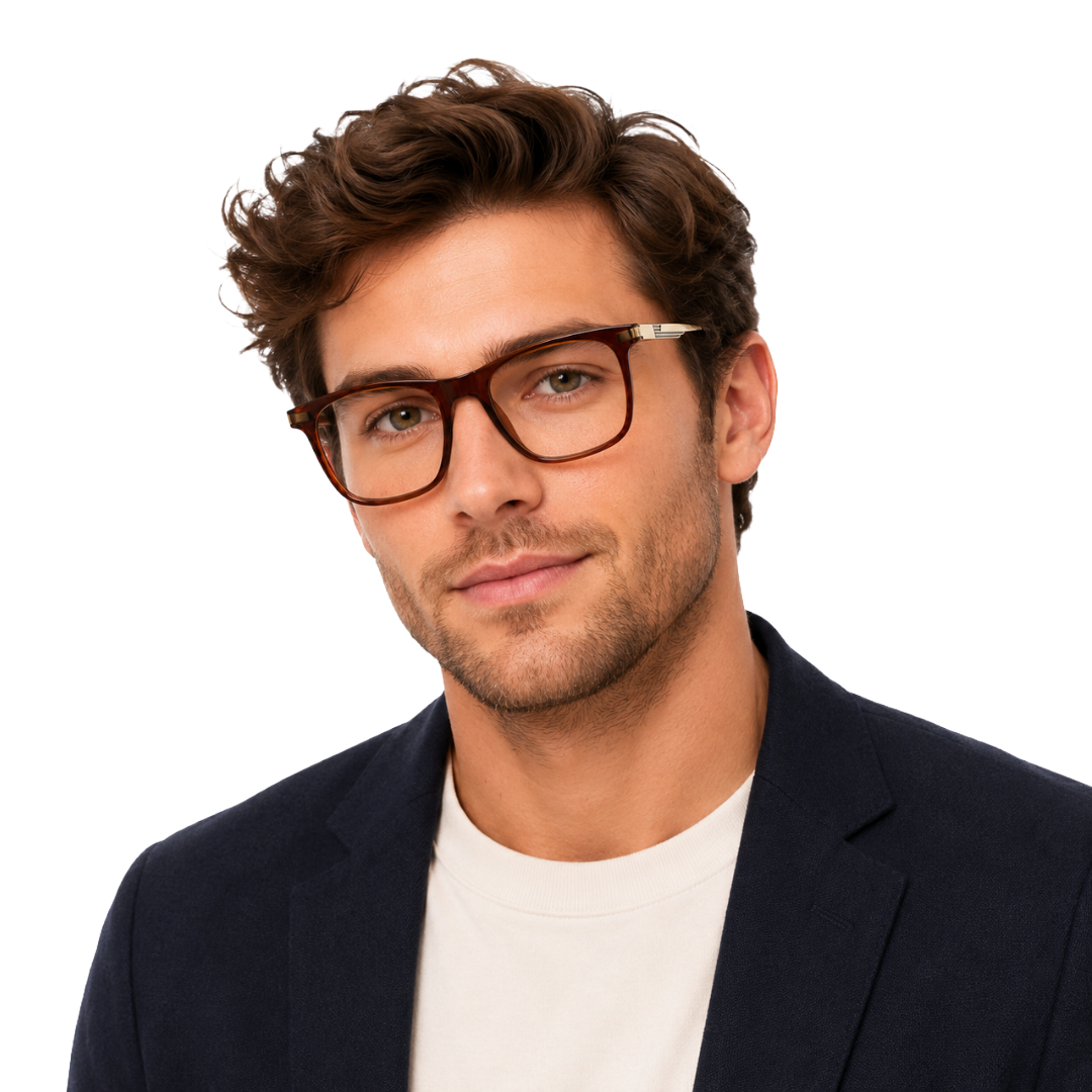 OS HUNTER 66911 – Rectangle Metal Temple Prescription Eyeglasses-37