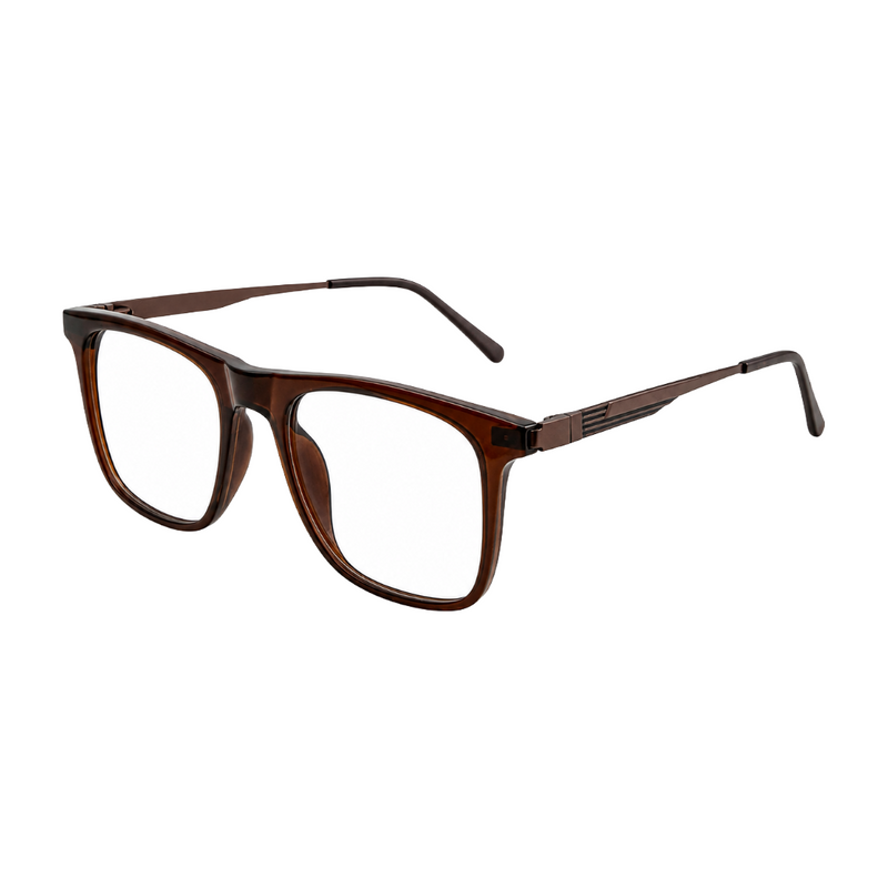 OS HUNTER 66911 – Rectangle Metal Temple Prescription Eyeglasses-zoom-