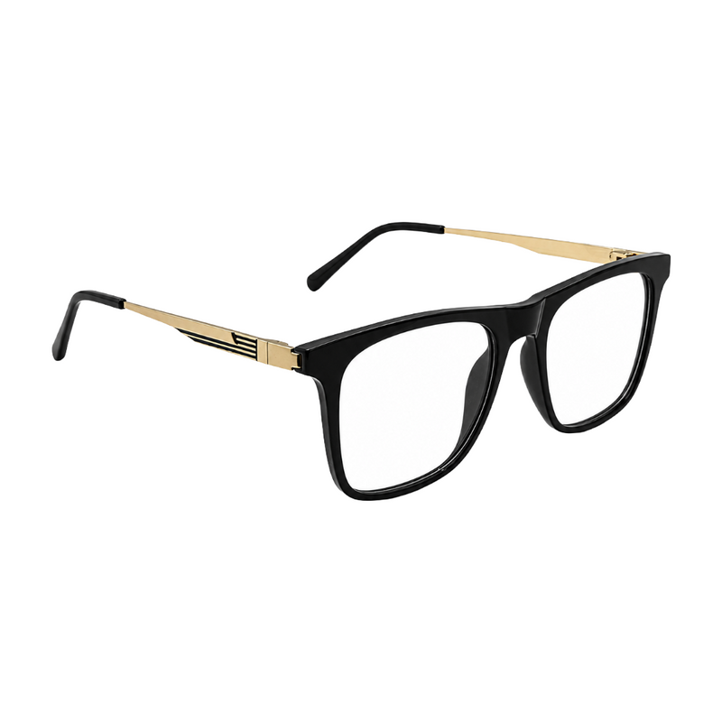 OS HUNTER 66911 – Rectangle Metal Temple Prescription Eyeglasses-zoom-