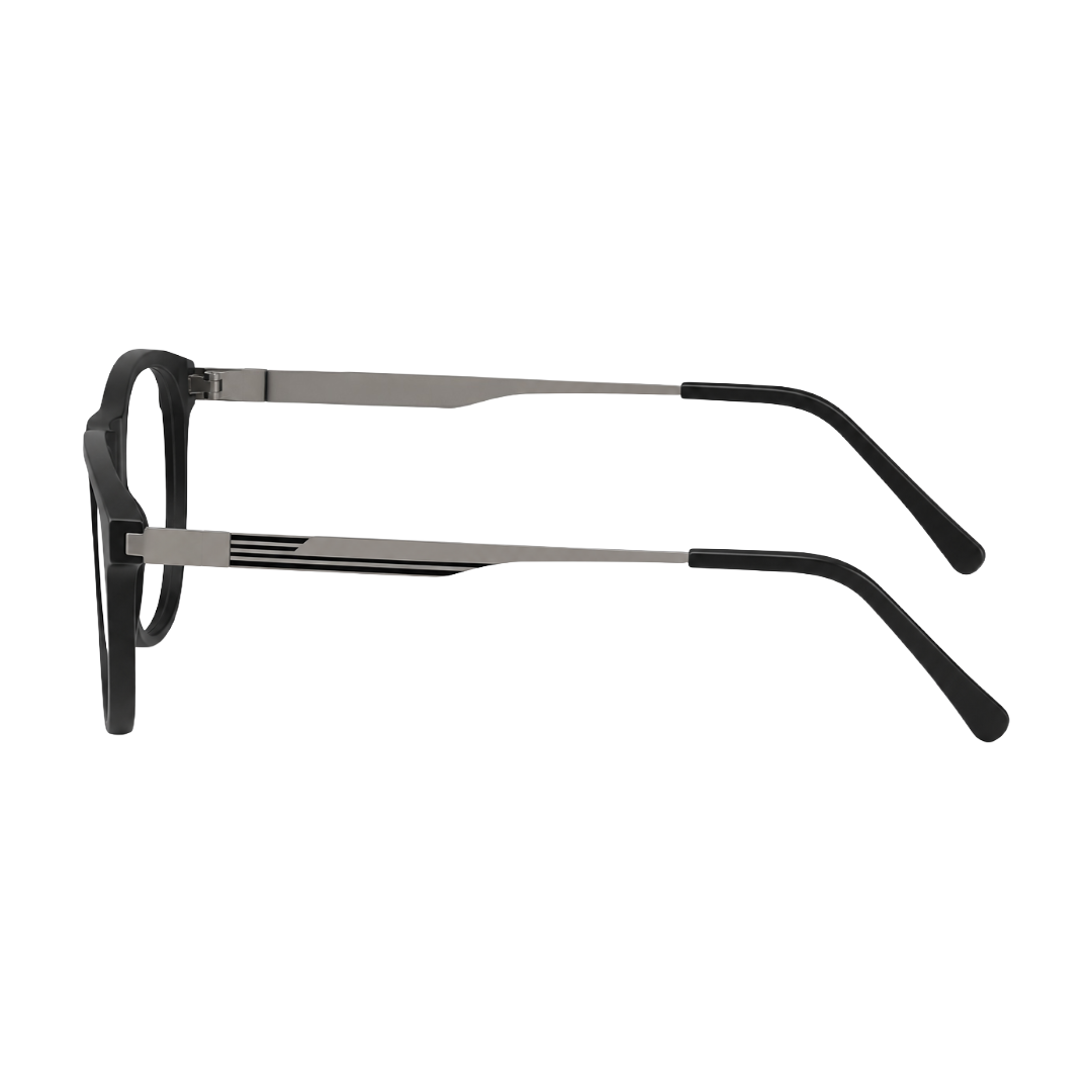 OS HUNTER 66911 – Rectangle Metal Temple Prescription Eyeglasses-zoom-3