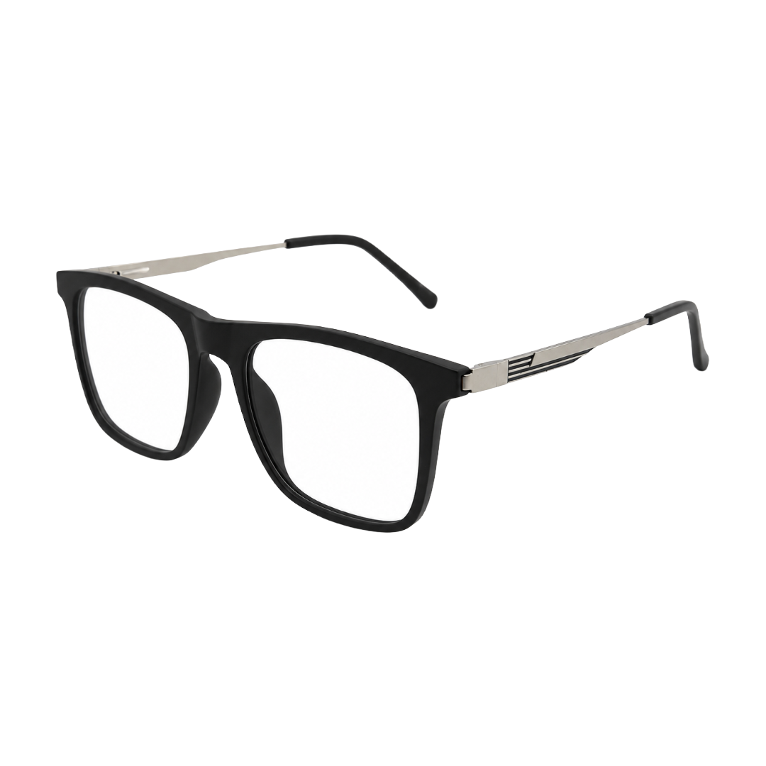 OS HUNTER 66911 – Rectangle Metal Temple Prescription Eyeglasses-zoom-2