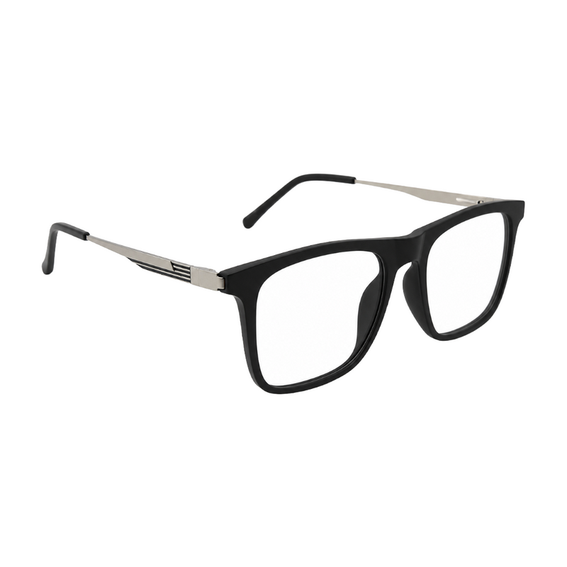 OS HUNTER 66911 – Rectangle Metal Temple Prescription Eyeglasses-zoom-