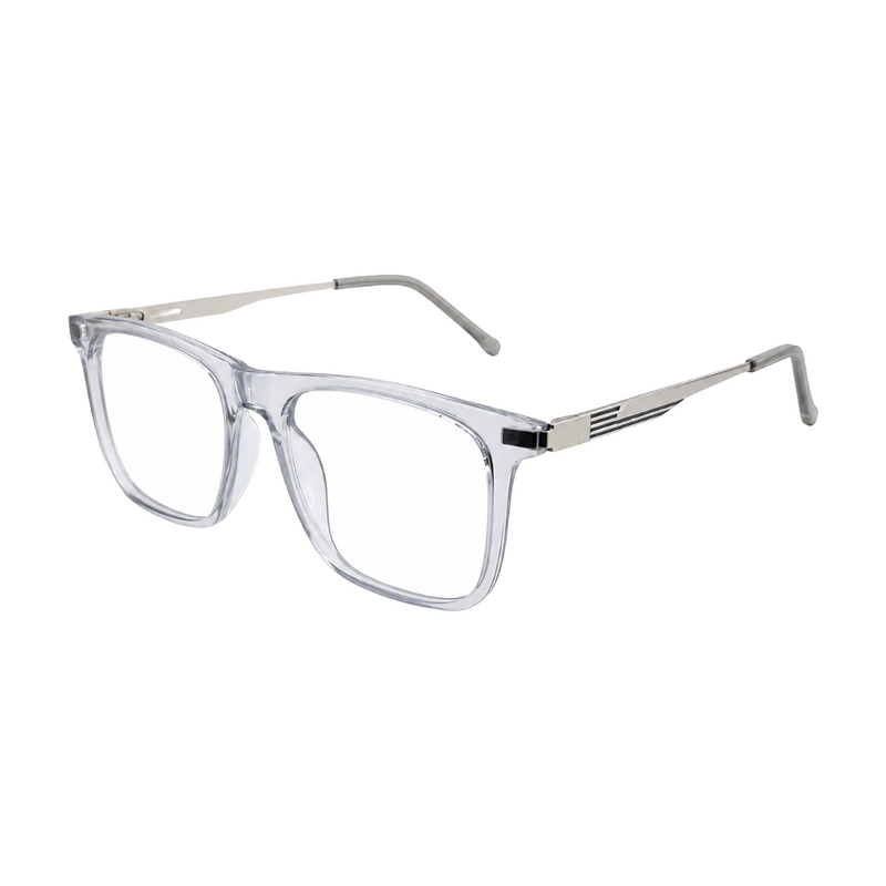 OS HUNTER 66911 – Rectangle Metal Temple Prescription Eyeglasses-zoom-