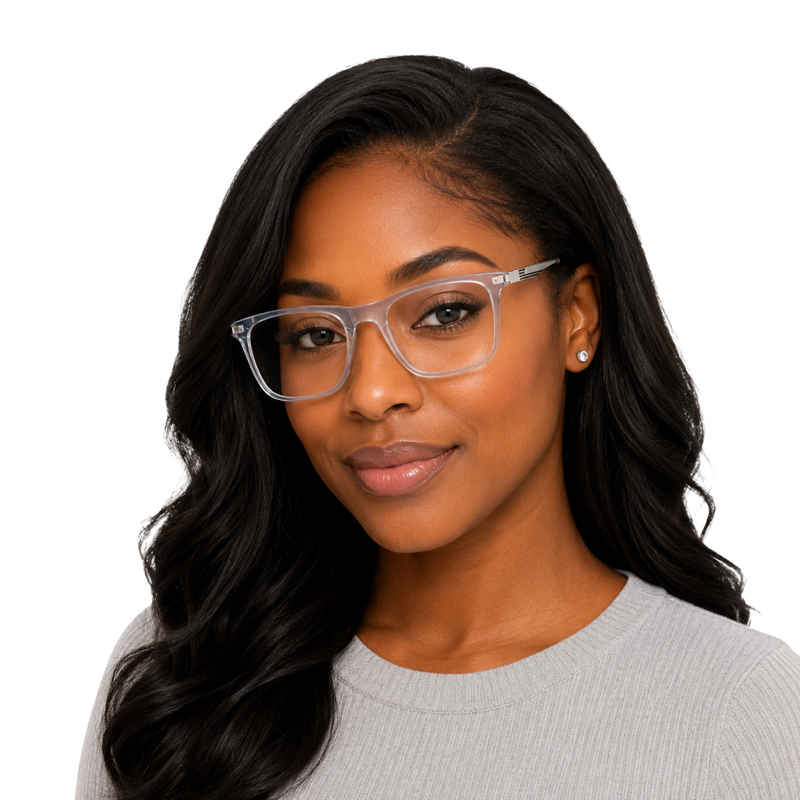 OS HUNTER 66911 – Rectangle Metal Temple Prescription Eyeglasses-zoom-