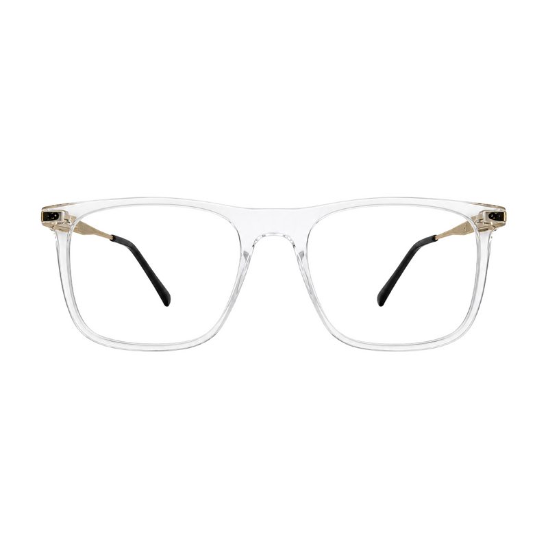 OS HUNTER 66911 – Rectangle Metal Temple Prescription Eyeglasses-zoom-