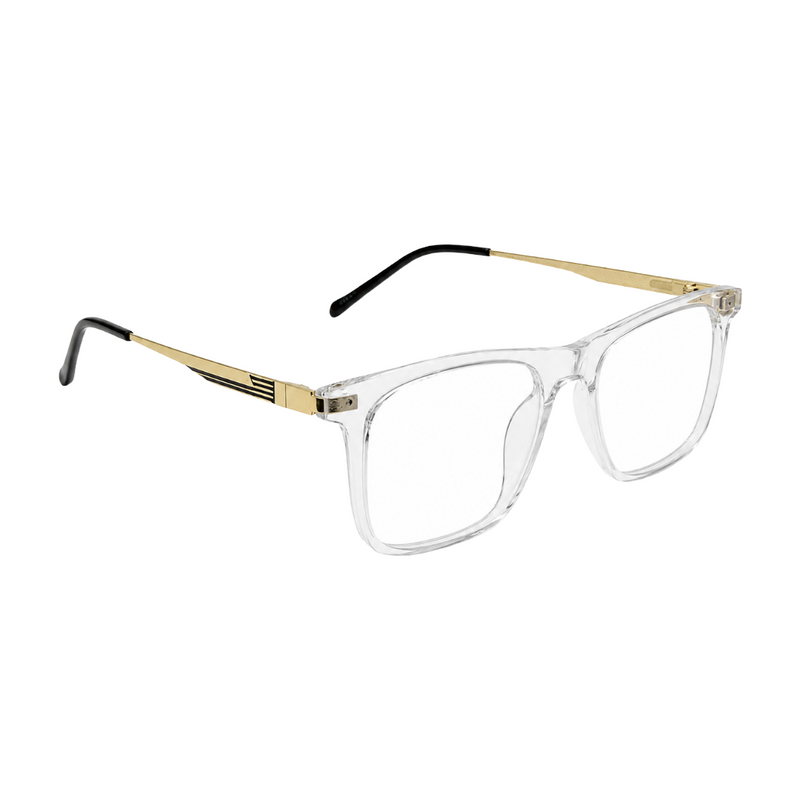 OS HUNTER 66911 – Rectangle Metal Temple Prescription Eyeglasses-zoom-