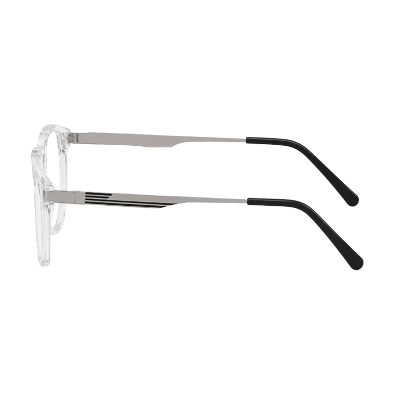 OS HUNTER 66911 – Rectangle Metal Temple Prescription Eyeglasses-zoom-