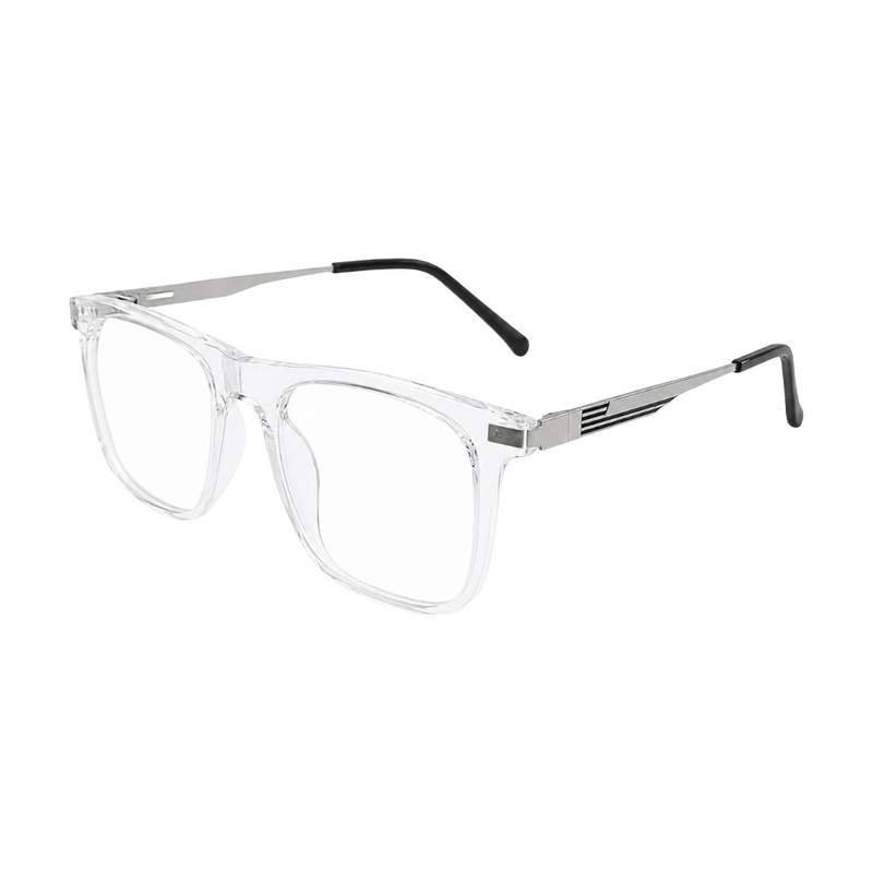 OS HUNTER 66911 – Rectangle Metal Temple Prescription Eyeglasses-zoom-