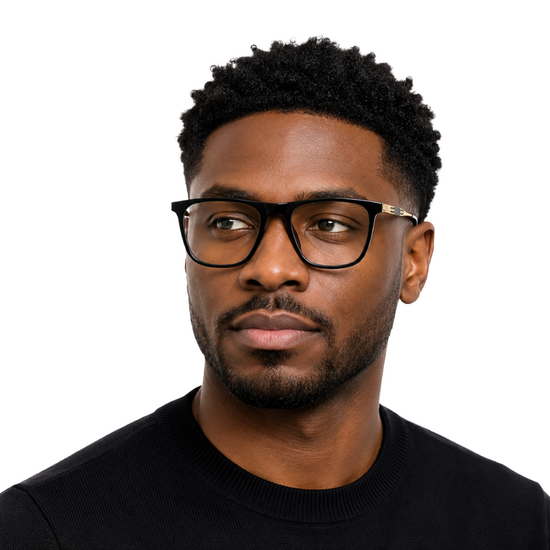 OS Hunter 66912 | Wide Square Acetate Eyeglasses-zoom-