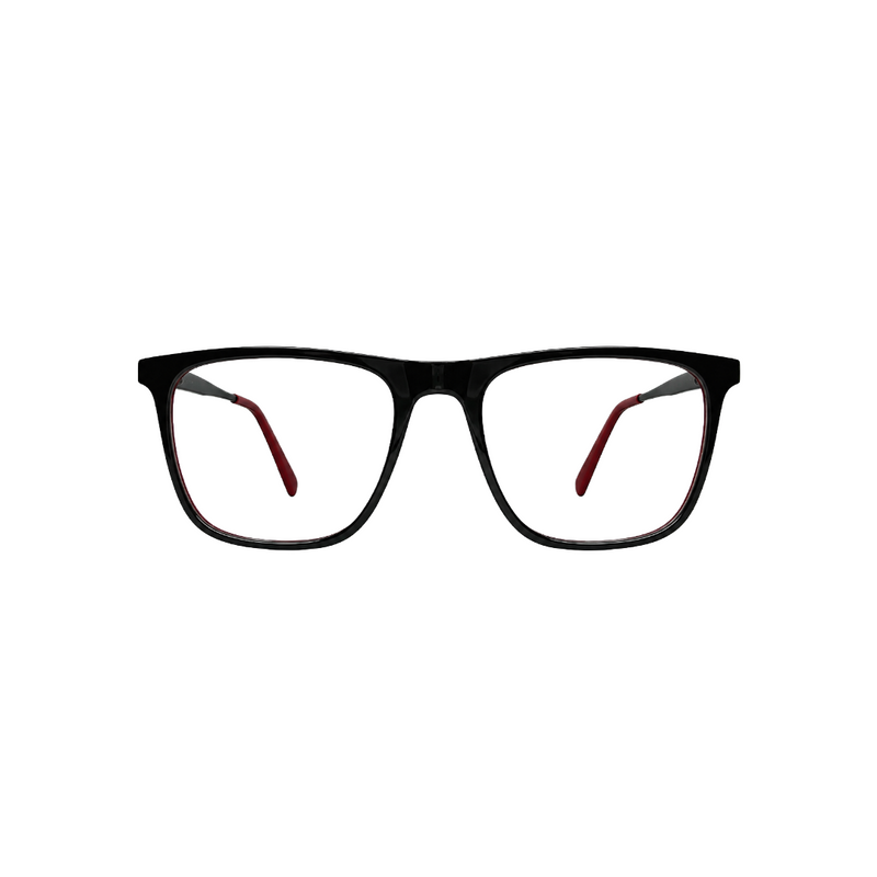 OS Hunter 66912 | Wide Square Acetate Eyeglasses-zoom-