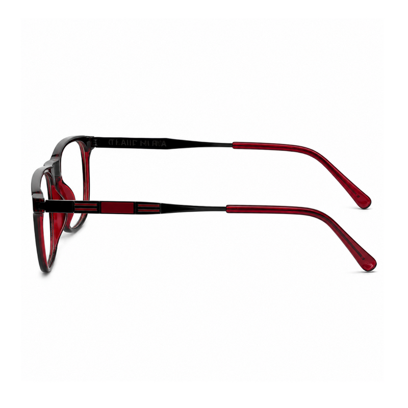 OS Hunter 66912 | Wide Square Acetate Eyeglasses-zoom-