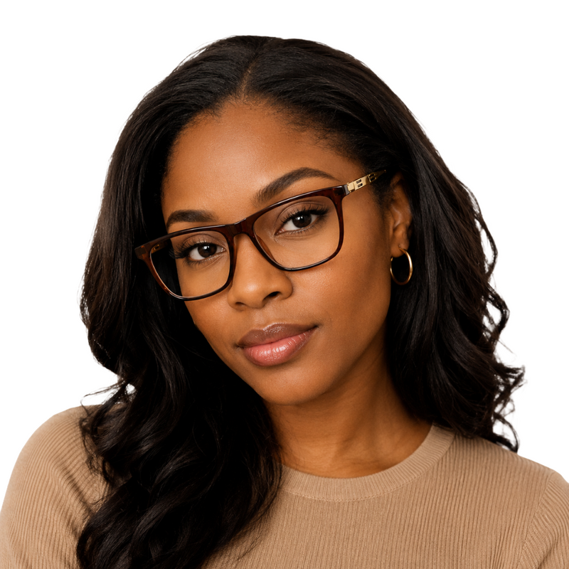 OS Hunter 66912 | Wide Square Acetate Eyeglasses-zoom-