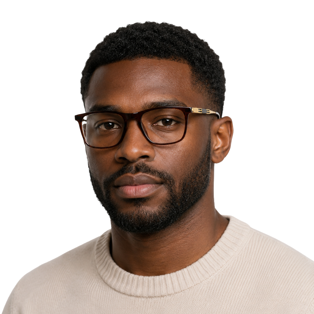 OS Hunter 66912 | Wide Square Acetate Eyeglasses-18
