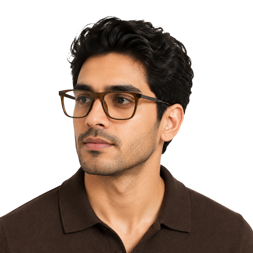OS Hunter 66912 | Wide Square Acetate Eyeglasses-43