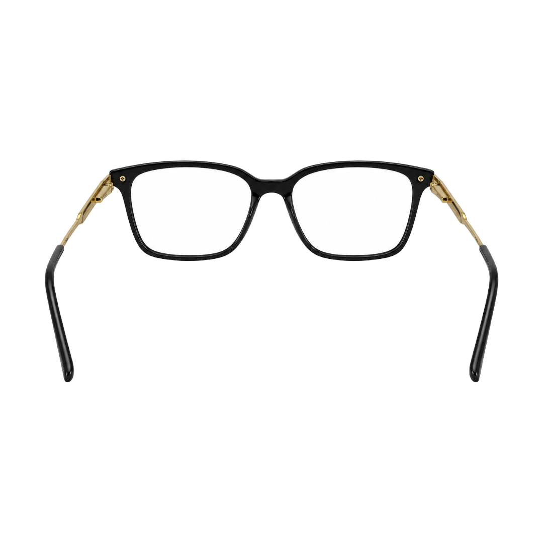 OS Hunter 66917 | Bold Square Acetate Eyeglasses with Metal Temples-zoom-5