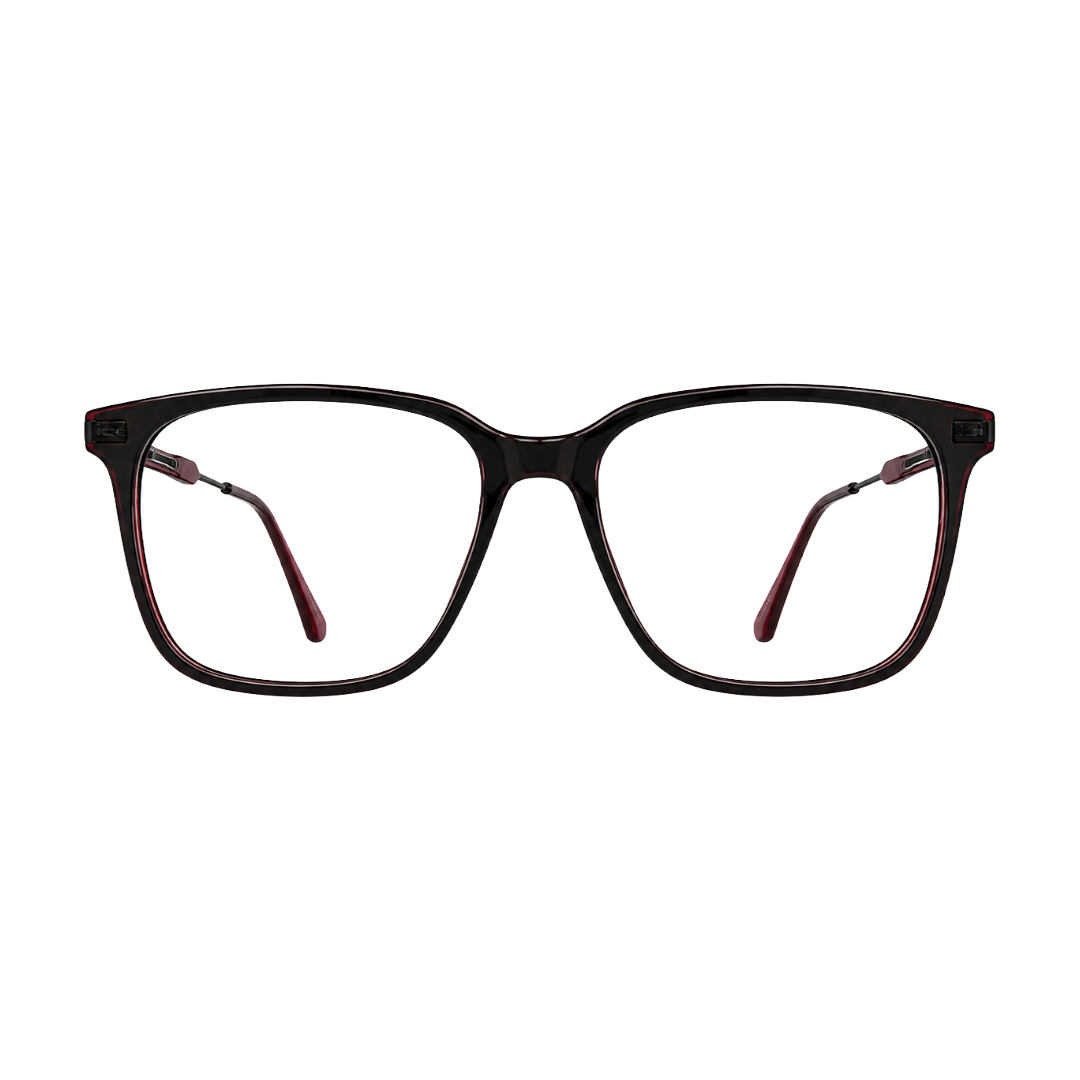 OS Hunter 66917 | Bold Square Acetate Eyeglasses with Metal Temples-46