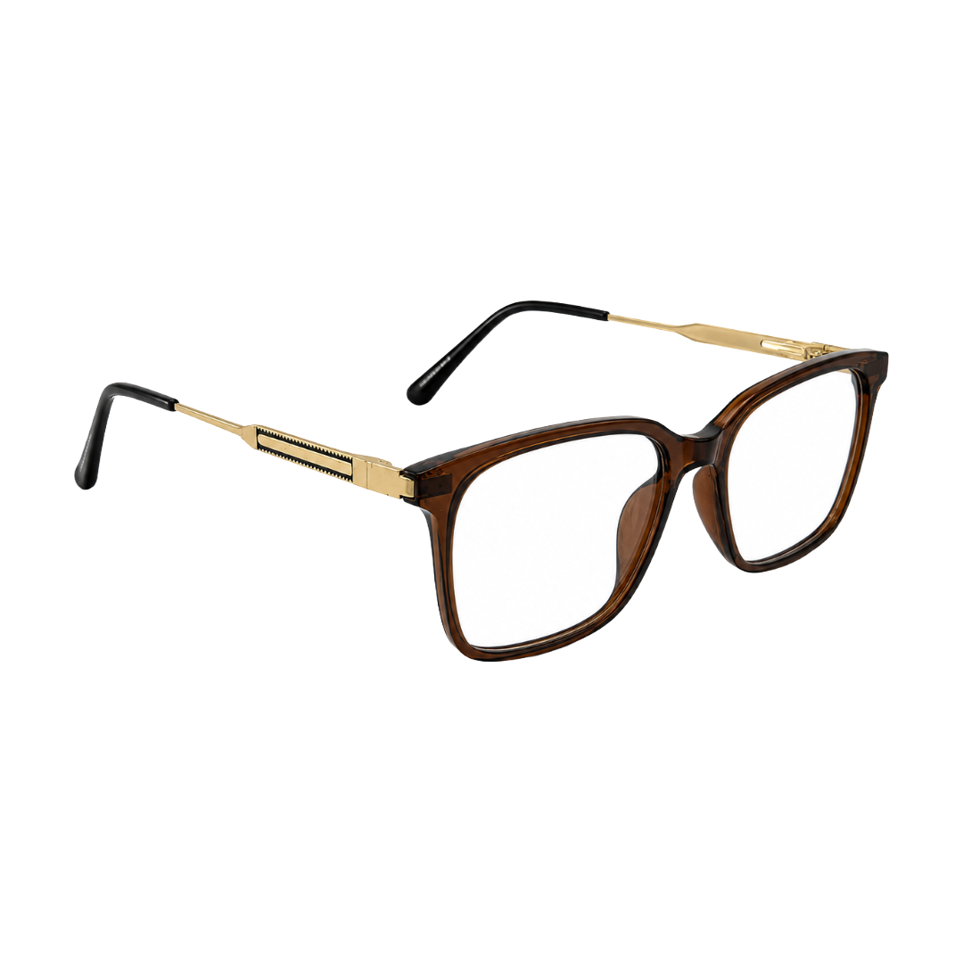 OS Hunter 66917 | Bold Square Acetate Eyeglasses with Metal Temples-zoom-23