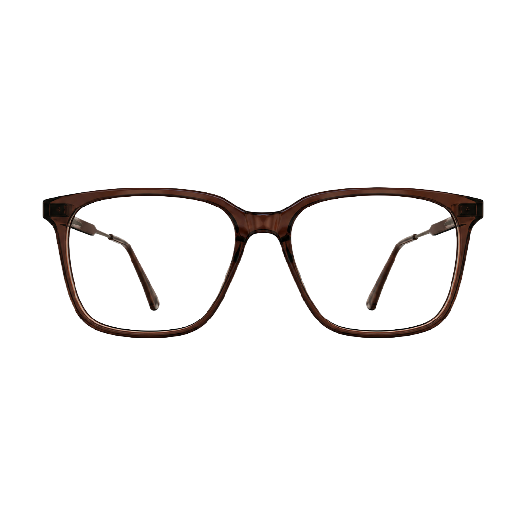 OS Hunter 66917 | Bold Square Acetate Eyeglasses with Metal Temples-zoom-37