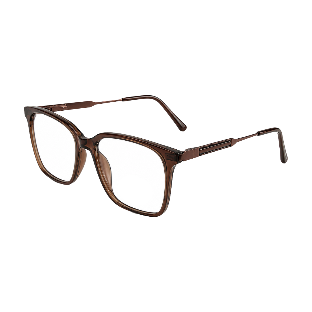 OS Hunter 66917 | Bold Square Acetate Eyeglasses with Metal Temples-zoom-38