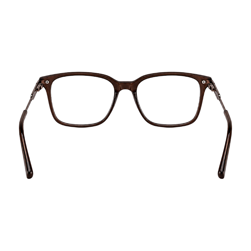 OS Hunter 66917 | Bold Square Acetate Eyeglasses with Metal Temples-zoom-