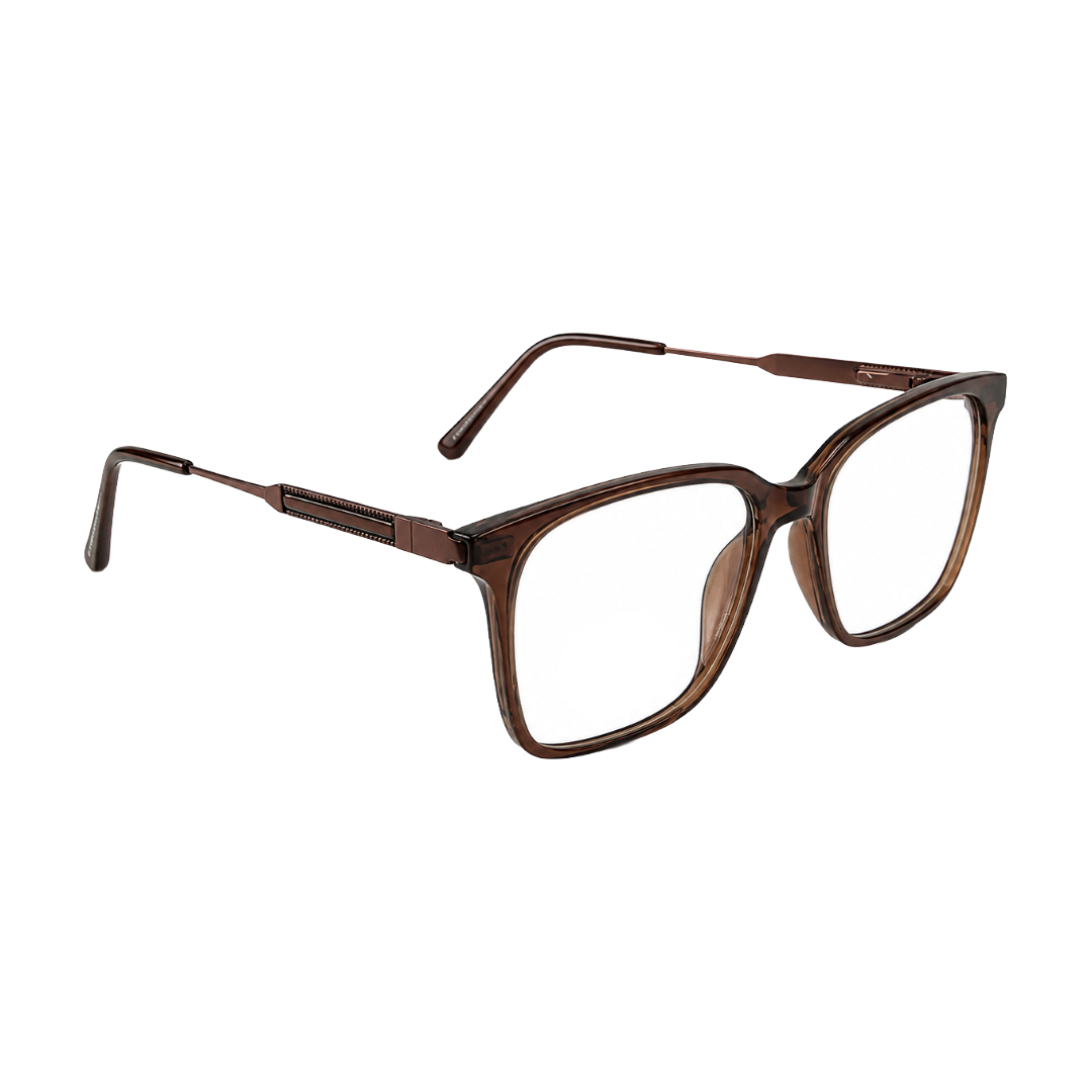 OS Hunter 66917 | Bold Square Acetate Eyeglasses with Metal Temples-zoom-41