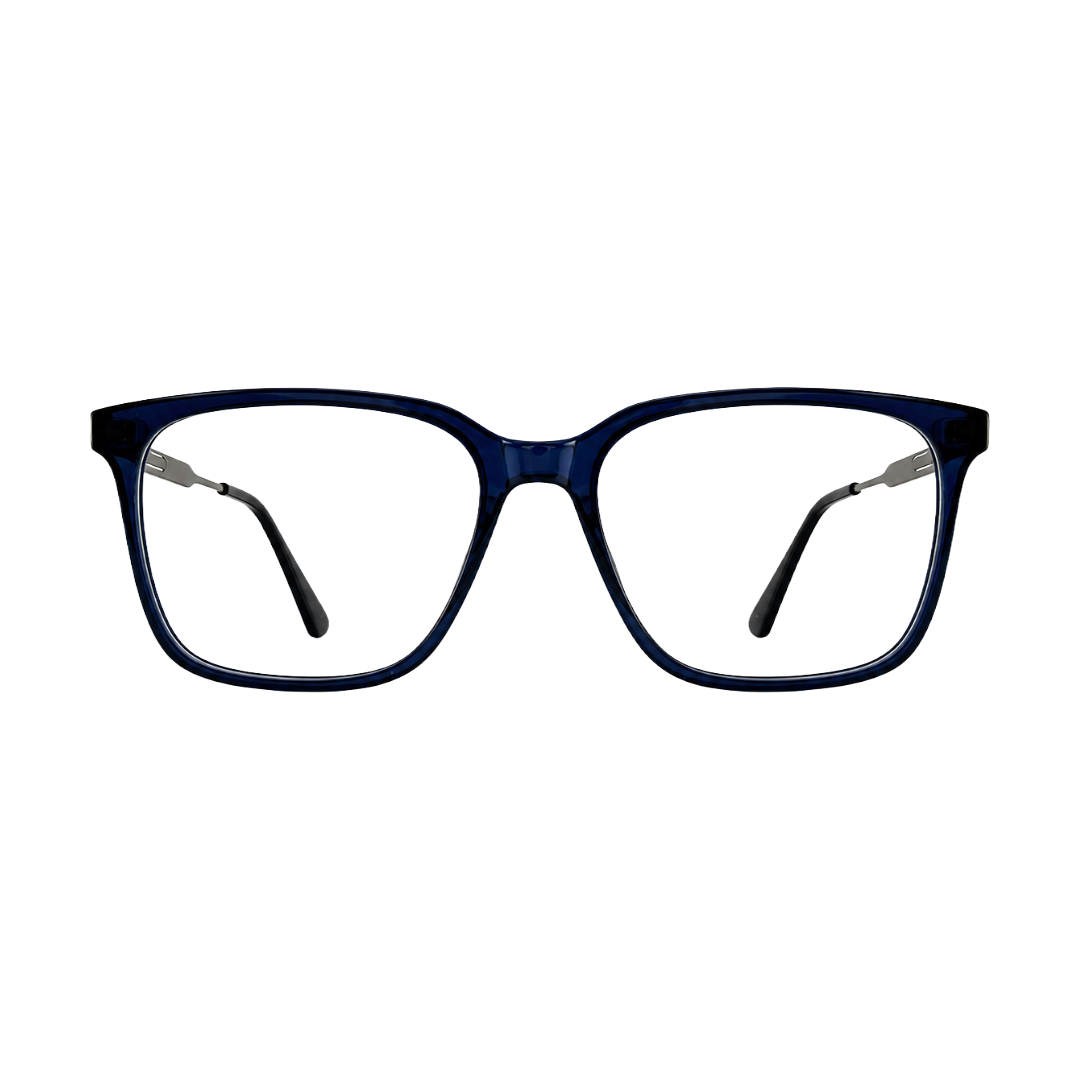 OS Hunter 66917 | Bold Square Acetate Eyeglasses with Metal Temples-28