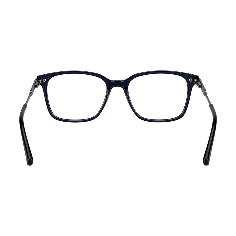 OS Hunter 66917 | Bold Square Acetate Eyeglasses with Metal Temples-zoom-