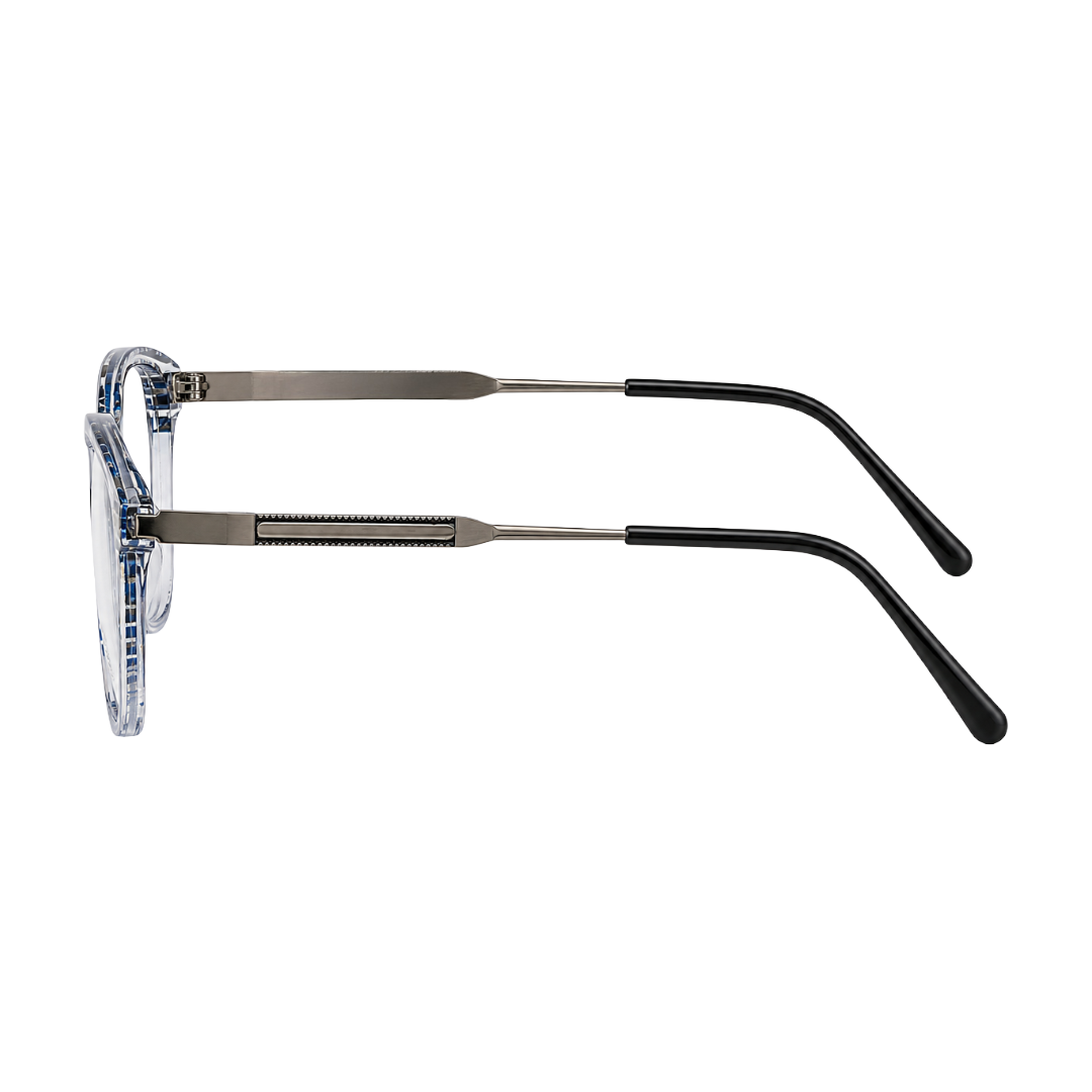 OS Hunter 66917 | Bold Square Acetate Eyeglasses with Metal Temples-zoom-102