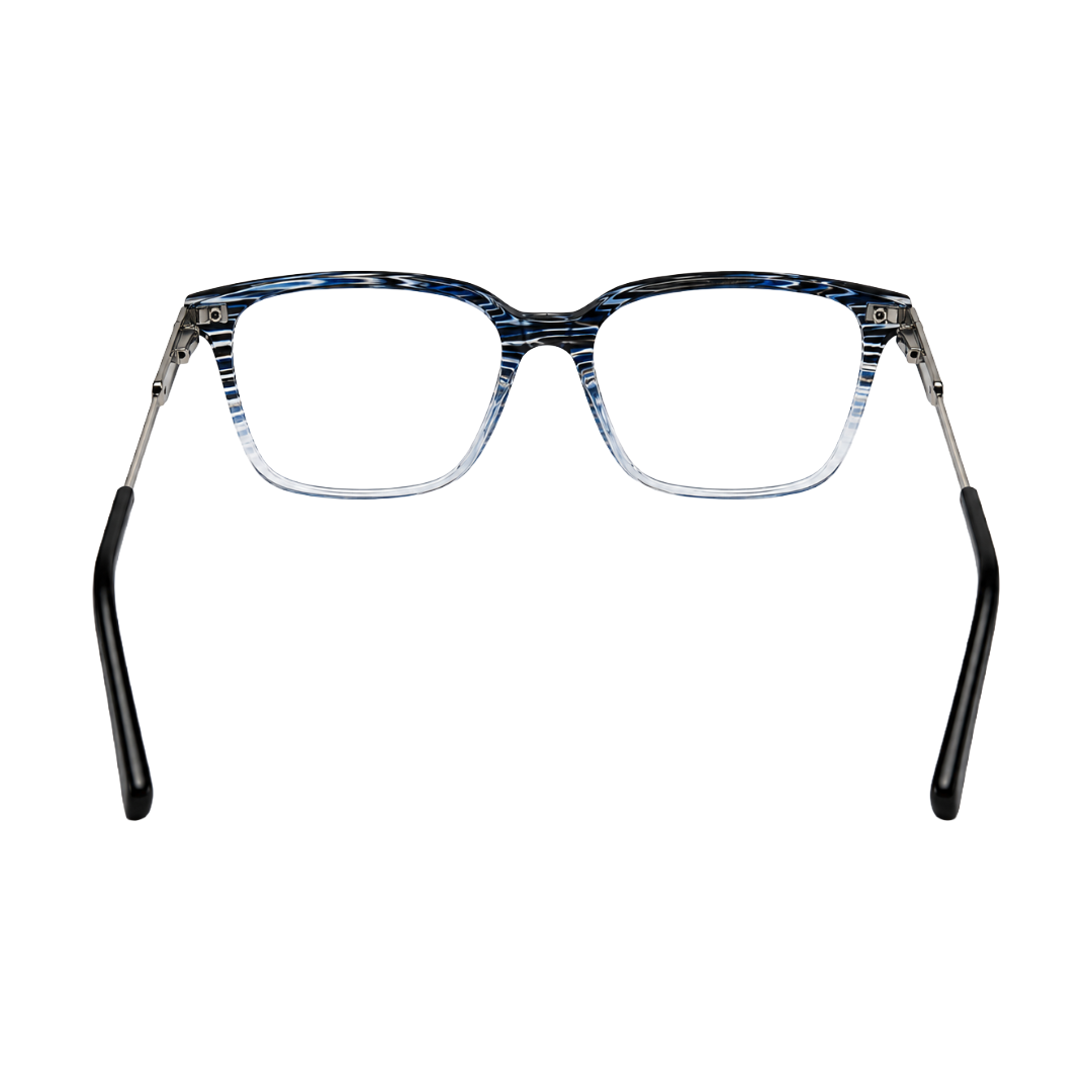 OS Hunter 66917 | Bold Square Acetate Eyeglasses with Metal Temples-zoom-103